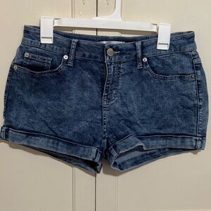 No Boundaries Dark Blue Jean Shorts